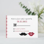 CHAPLIN - BARCELONA RSVP KARTE (Stehend Vorderseite)