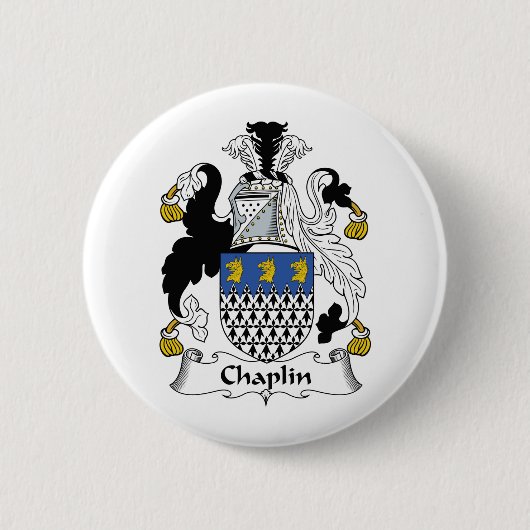 Chaplin-Familienwappen Button (Vorderseite)