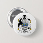 Chaplin-Familienwappen Button (Vorne & Hinten)