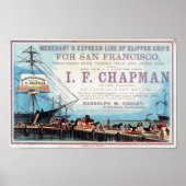 Chapman Clipper Ship Historisches Repro-Poster Poster (Vorne)