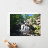 Chapman Falls Mitteilungskarte (Vorderseite/Rückseite Beispiel)