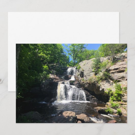 Chapman Falls Mitteilungskarte (Vorne/Hinten)