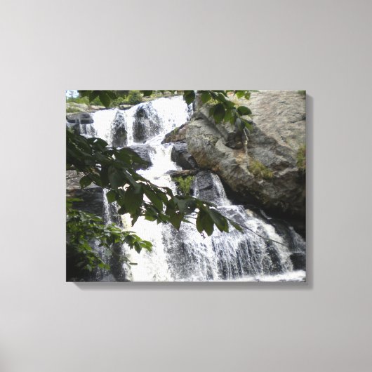 Chapman Falls Wrapped Canvas Print Leinwanddruck (Vorderseite)