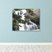 Chapman Falls Wrapped Canvas Print Leinwanddruck (Insitu (Holzboden))