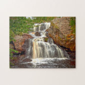 Chapman Wasserfall Connecticut. Jigsaw Puzzle (Horizontal)