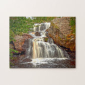 Chapman Wasserfall Connecticut. Puzzle (Horizontal)