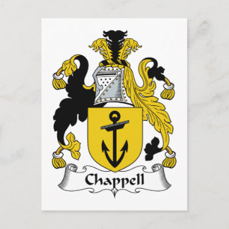 Chappell Familienwappen Postkarte