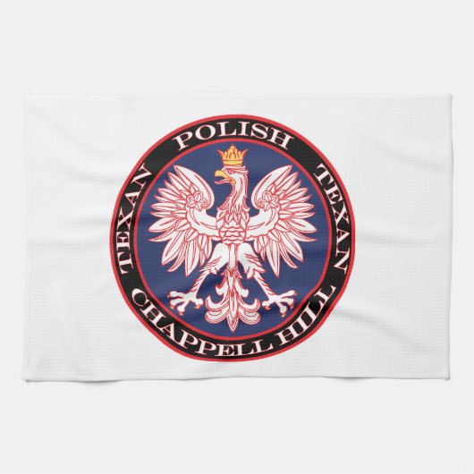 Chappell Hill Round Polish Texan Geschirrtuch (Horizontal)