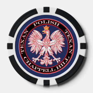 Chappell Hill Round Polish Texan Pokerchips