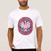 Chappell Hill Texas Polnischer Adler T-Shirt (Vorderseite)
