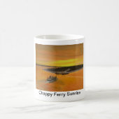 Chappy Fähren-Sonnenaufgang Kaffeetasse (Mittel)