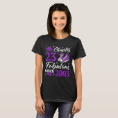 Chapter 23 Fabulous Since 2003 23rd Birthday Women T-Shirt (Vorne ganz)