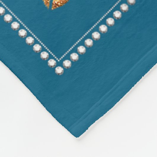 Chapter 49 Fabulous Est. 1977 Disco Ball 49th Birt Fleecedecke (Ecke)