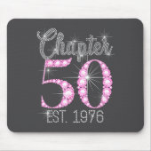 Chapter 50 Est 1976 Happy 50th Birthday Gift  Mousepad (Vorne)