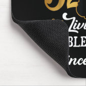 Chapter 52 Living My Blessed Life Since 1974 Afro  Mousepad (Ecke)