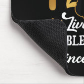 Chapter 72 Living My Blessed Life Since 1954 Afro Mousepad (Ecke)