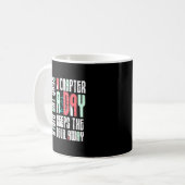 Chapter A Day Keep The Devil Away-Funny Christian Kaffeetasse (Vorderseite Links)