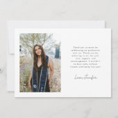 Chapter Complete White Grad Multi Photo Ankündigung (Rückseite)