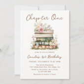 Chapter One Books Einladung zum 1. Geburtstag (Vorderseite)