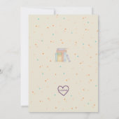 Chapter One, First Adventure, 1st Birthday Einladung (Rückseite)