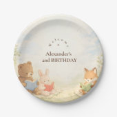 Chapter Two Little Reader Birthday Pappteller (Vorderseite)