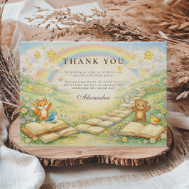 Chapter Two Turning Pages Birthday Dankeskarte