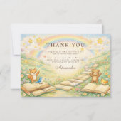 Chapter Two Turning Pages Birthday Dankeskarte (Vorderseite)