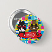 CHAPZ! surfender Knopf Button (Vorne & Hinten)