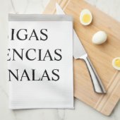 CHAQUETA VAQUERA  GESCHIRRTUCH (Viertel Falte)