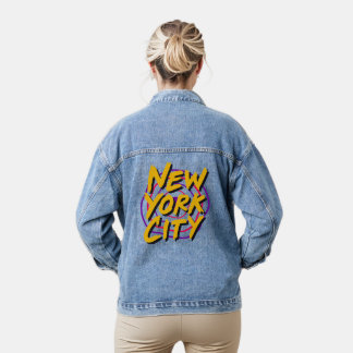 Chaqueta Vaquera Nueva York Jeansjacke