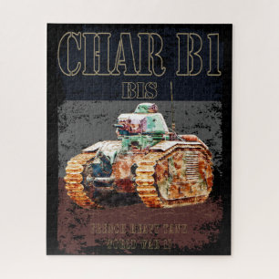 Char B1 Bis Französischer Schwertank des Zweiten W Puzzle