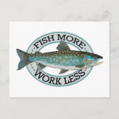 Char Fishing Postkarte (Vorderseite)