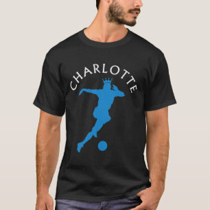 Char Lotte Fußball Fan Support Stadion Zeigen Sie  T-Shirt
