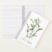 Chara Fragilis Sea-Inspired Notizblock (Innen)