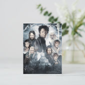 Character Collage 3 Postkarte (Stehend Vorderseite)