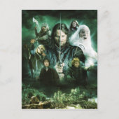 Character Collage Postkarte (Vorderseite)