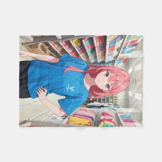 Character Fleece Blanket (Vorderseite (Horizontal))