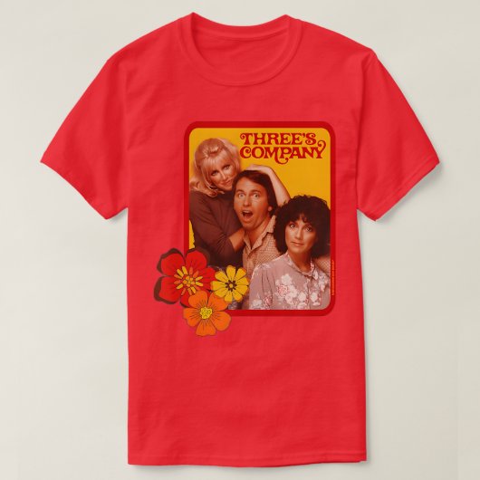 Character Retro Blume TShirt (Design vorne)