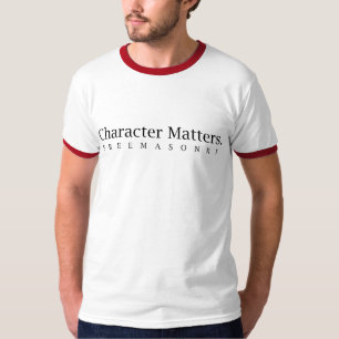 Charakter-Angelegenheiten T-Shirt