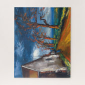 Charakter auf einer Dorfstraße | Maurice de Vlamin Puzzle (Vertikal)