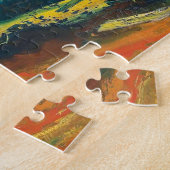 Charakter auf einer Dorfstraße | Maurice de Vlamin Puzzle (Seite)