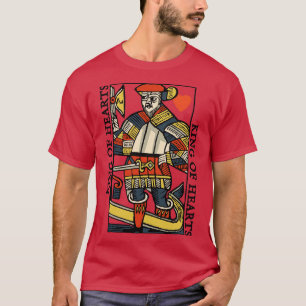 Charakter des Spielens des Herzens T-Shirt