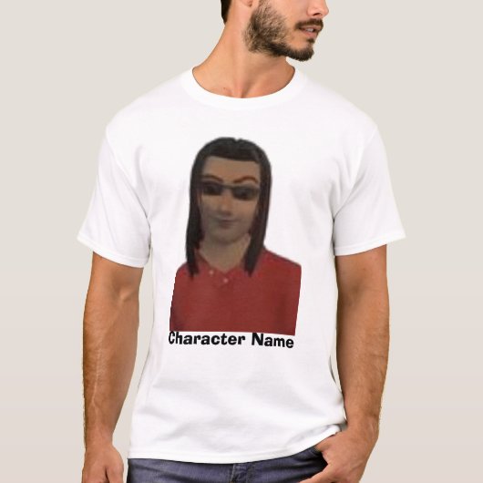 Charakter-Name T-Shirt (Vorderseite)