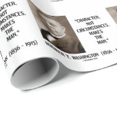 Charakter-nicht Umstände des Disponent-T. Geschenkpapier (Rolleneckpunkt)