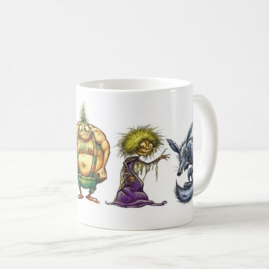 Charakter-Tasse Kaffeetasse (VorderseiteRechts)