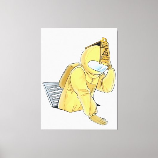 Charaktere, unter uns, Spiel, Impostor, Leinwanddruck (Vorderseite)