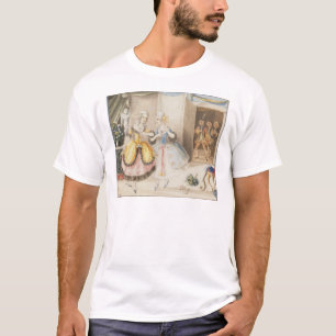 Charaktere von "Cosi Fan tutte" durch Mozart, 1840 T-Shirt