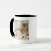 Charaktere von "Cosi Fan tutte" durch Mozart, 1840 Tasse (Vorderseite Links)