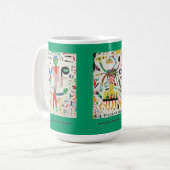 Charaktere von der Fantasie von Brian Dodd Kaffeetasse (Vorderseite Links)