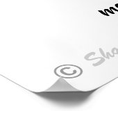 Charaktereigenschaften der effektiven Führungskräf Poster (Ecke)